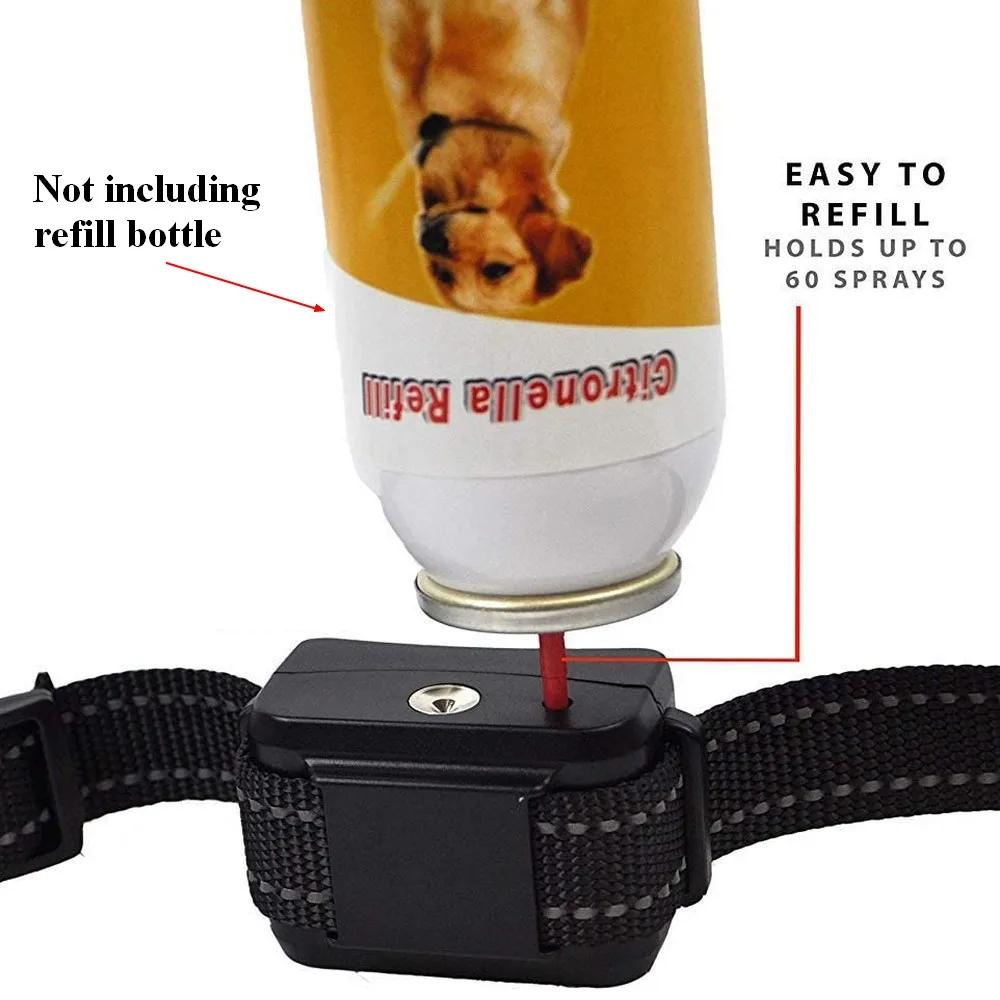 Collier d'entraînement en Spray pour chien, Rechargeable, étanche, Anti-aboiement, sans choc, entraî