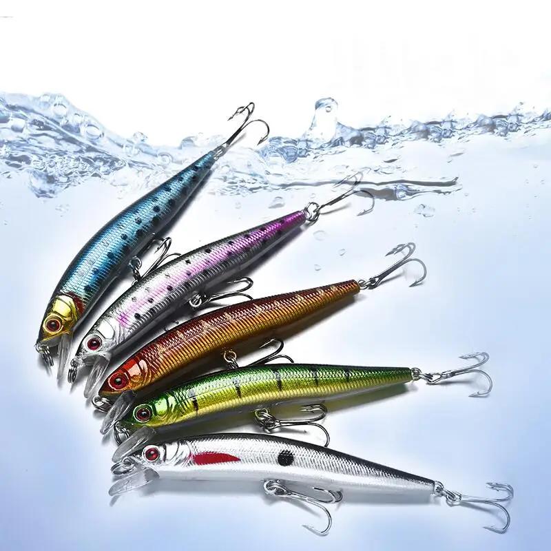 Leurre de pêche dur méné japonais, appât Élde type poisson nageur, wobJeff, manivelle, matériel pour