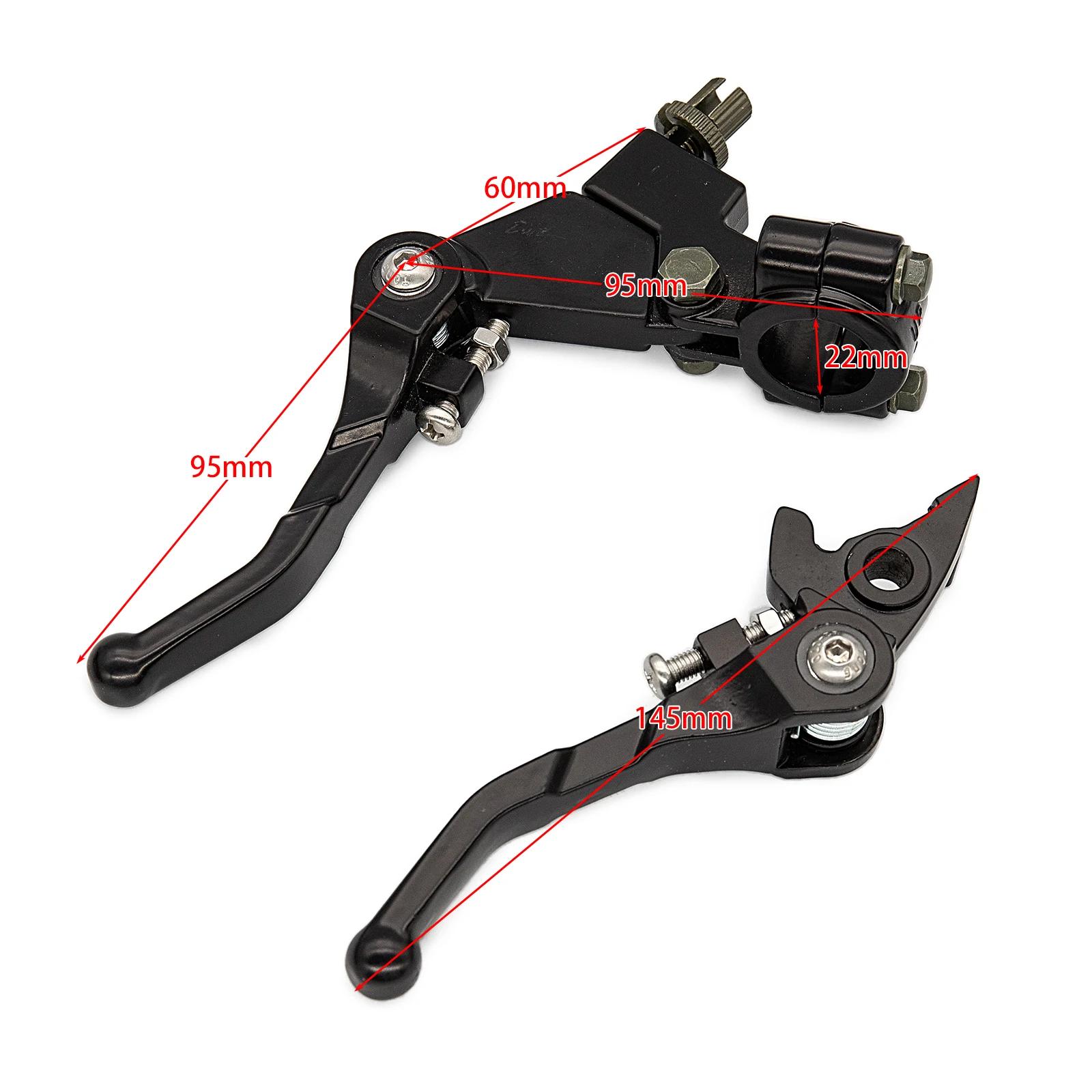 Jeu de leviers d'embrayage de frein pliants pour moto Pit, D343 Bike, Façades RL, 50cc, 110cc, 125cc
