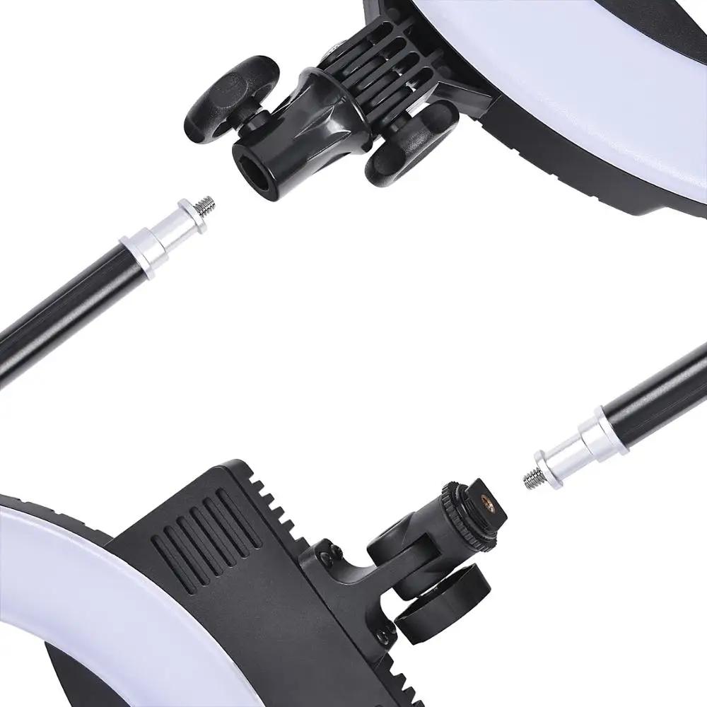 FOSOTO-Trépied lumineux portable FT-140, support pour appareil photo, téléphone, flash d'éclairage p