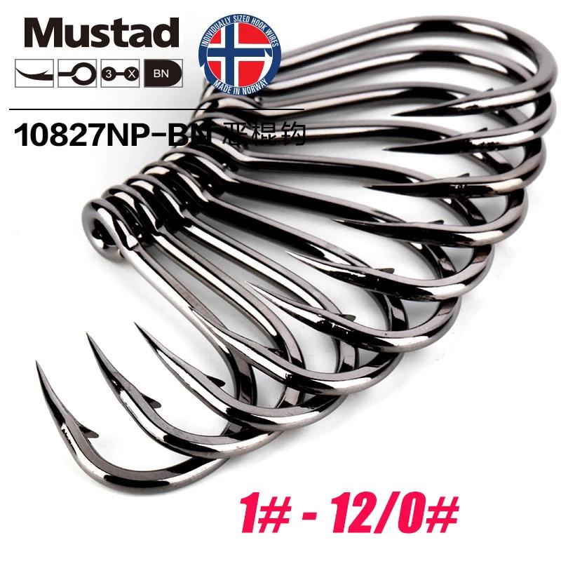 Mustad Norvège Origine Hameçon de pêche en mer Super Puissance Hameçons circulaires de grande taille