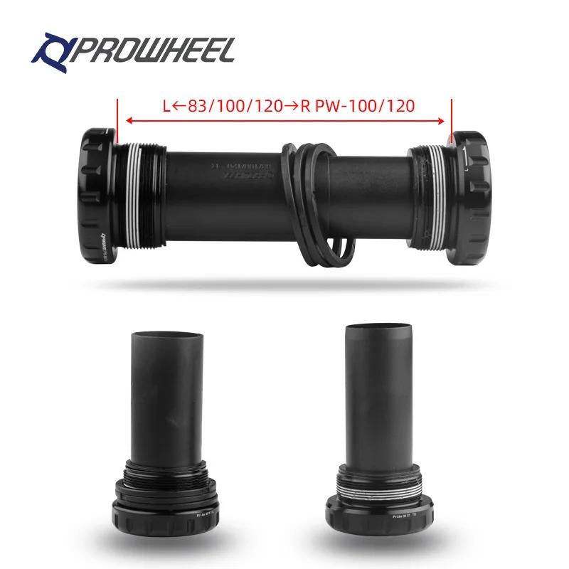 PROWHEEL manivelle de vélo de neige 170mm manivelle 32T/34T/36T/38T40T/42T plateaux avec pédalier BB