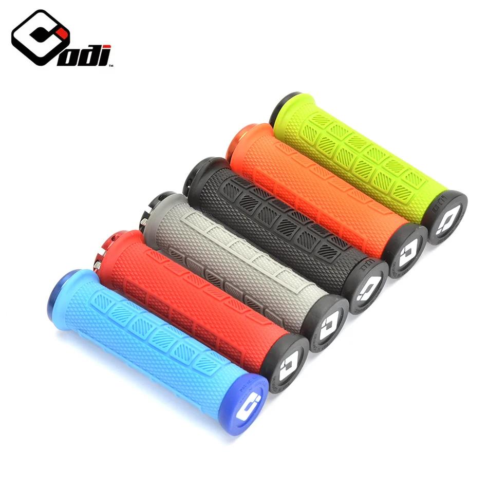 ODI – poignées de verrouillage de vélo pour vtt, couverture de guidon en alliage d'aluminium + Gel d