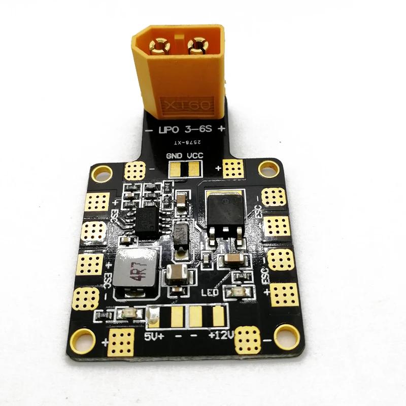 Hub d'alimentation 30,5x30,5mm 3-6S PDB XT60, carte de Distribution d'énergie PDB-XT60 avec BEC 5V/1