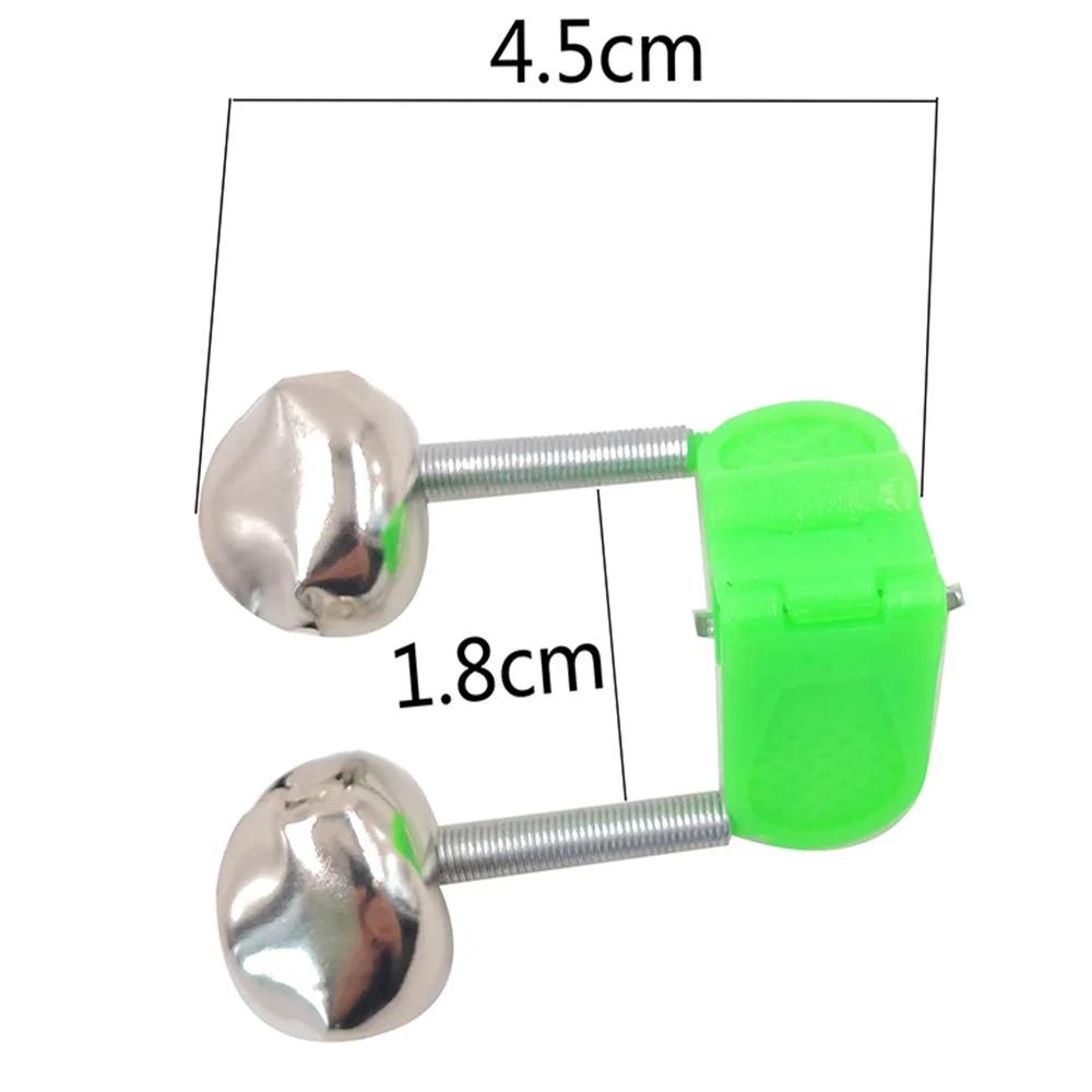 Cloche de morsure de pêche de qualité supérieure, 5 pièces/lot, alarme de morsure, pince à pointe, c