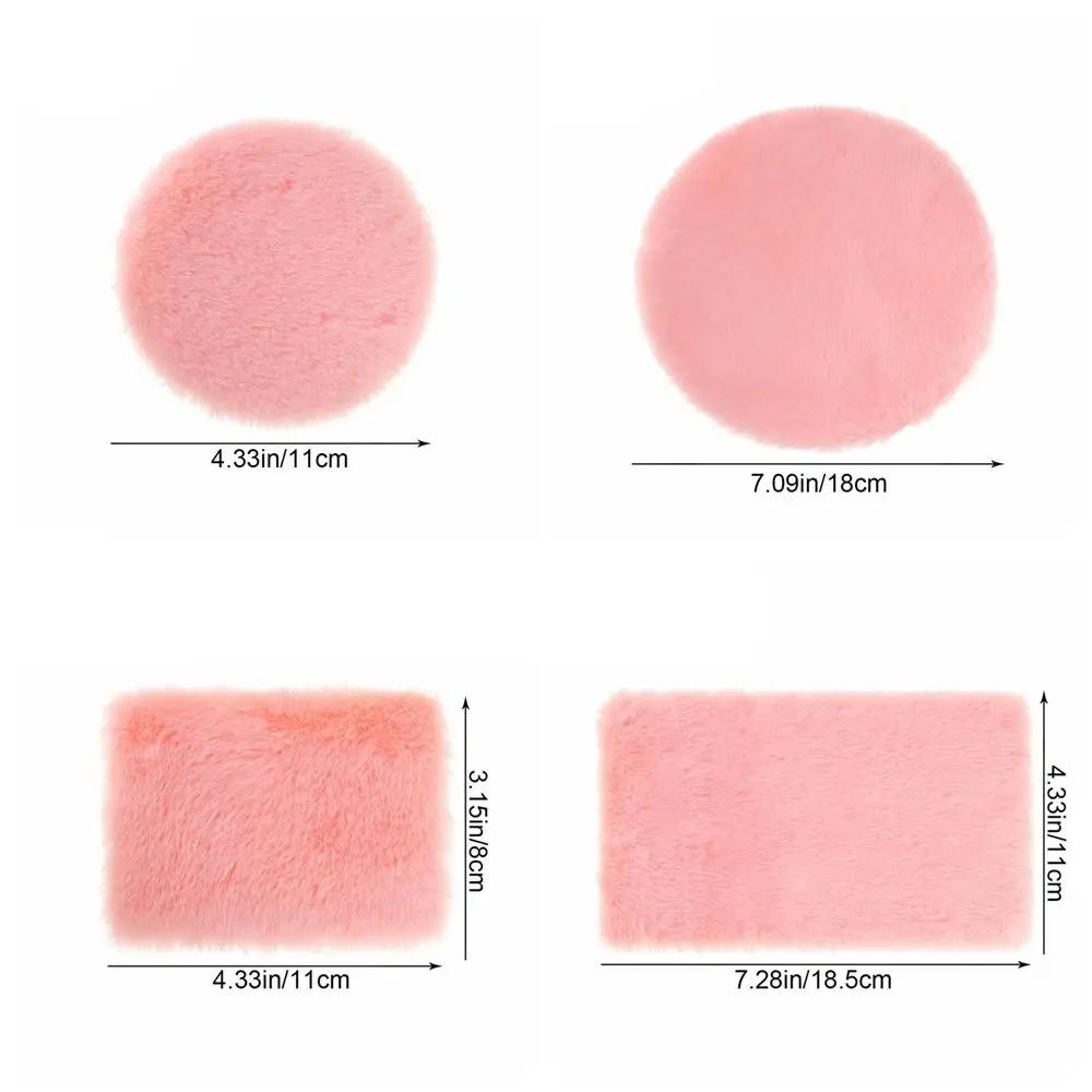 Tapis en peluche de style nordique Lea, revêtements de sol miniatures, accessoires de beurre, maison