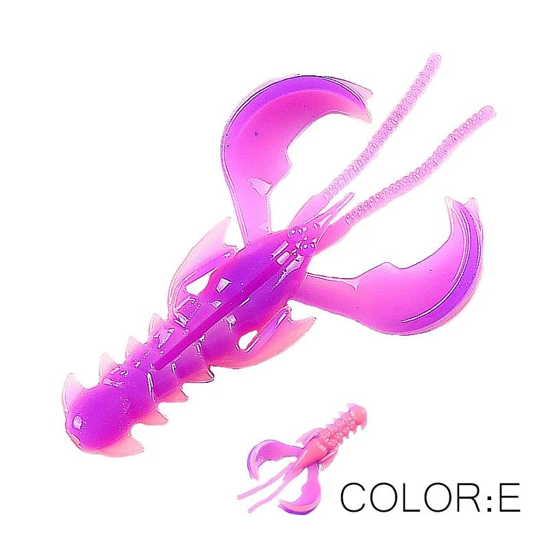 Supercontinent CRAZY 65mm/40mm homard leurre souple leurres de pêche attrayant crevette odeur sel Wo