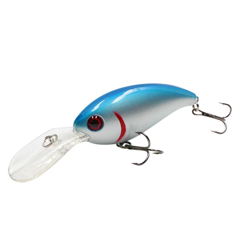 1 pièces leurre de pêche manivelle 10 cm 14.8g flottant Wobbler appât dur artificiel longue coulée b