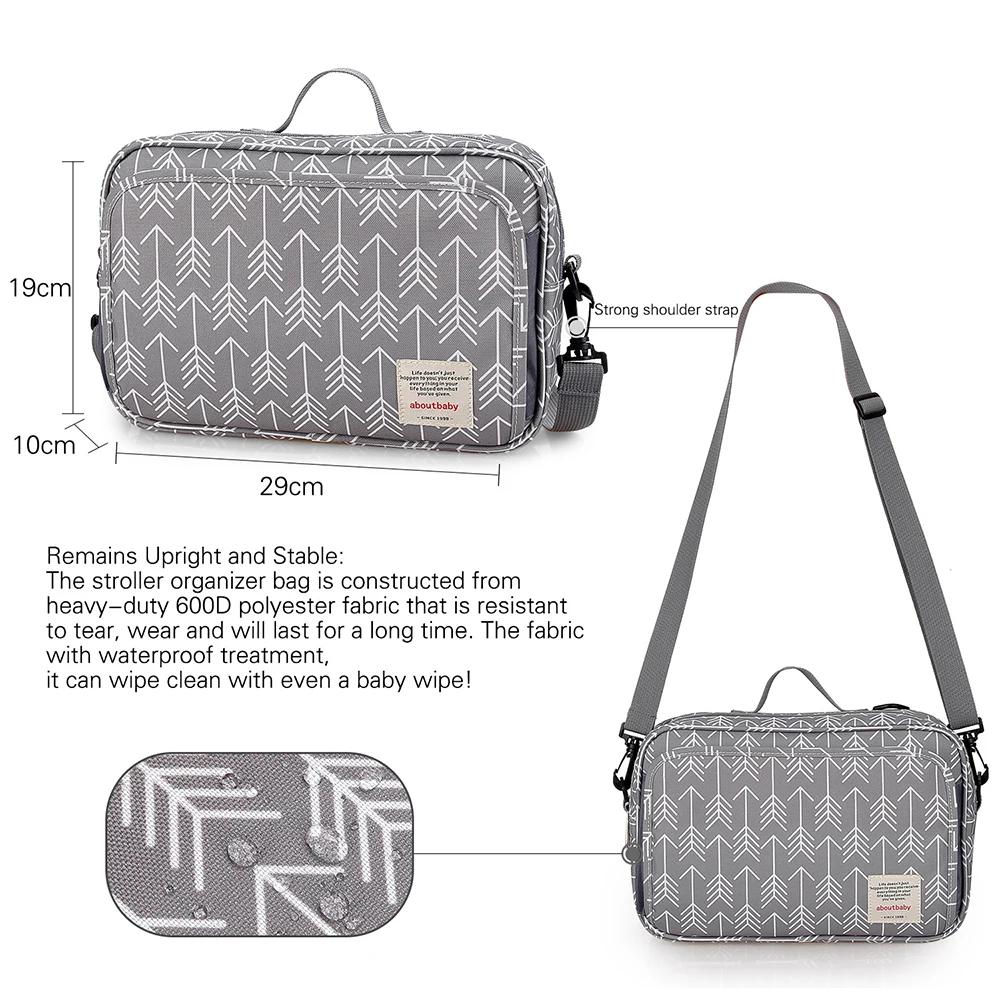 Sac de poussette pour bébé, étanche, Portable, sac de voyage pour maman, multifonction, rangement de
