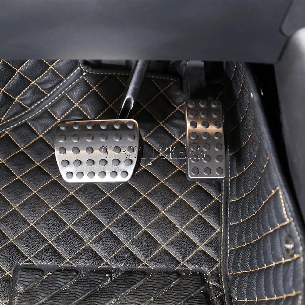 Couvercle de plaquettes de pédale de frein à gaz et carburant, accessoires de voiture pour Mercedes 