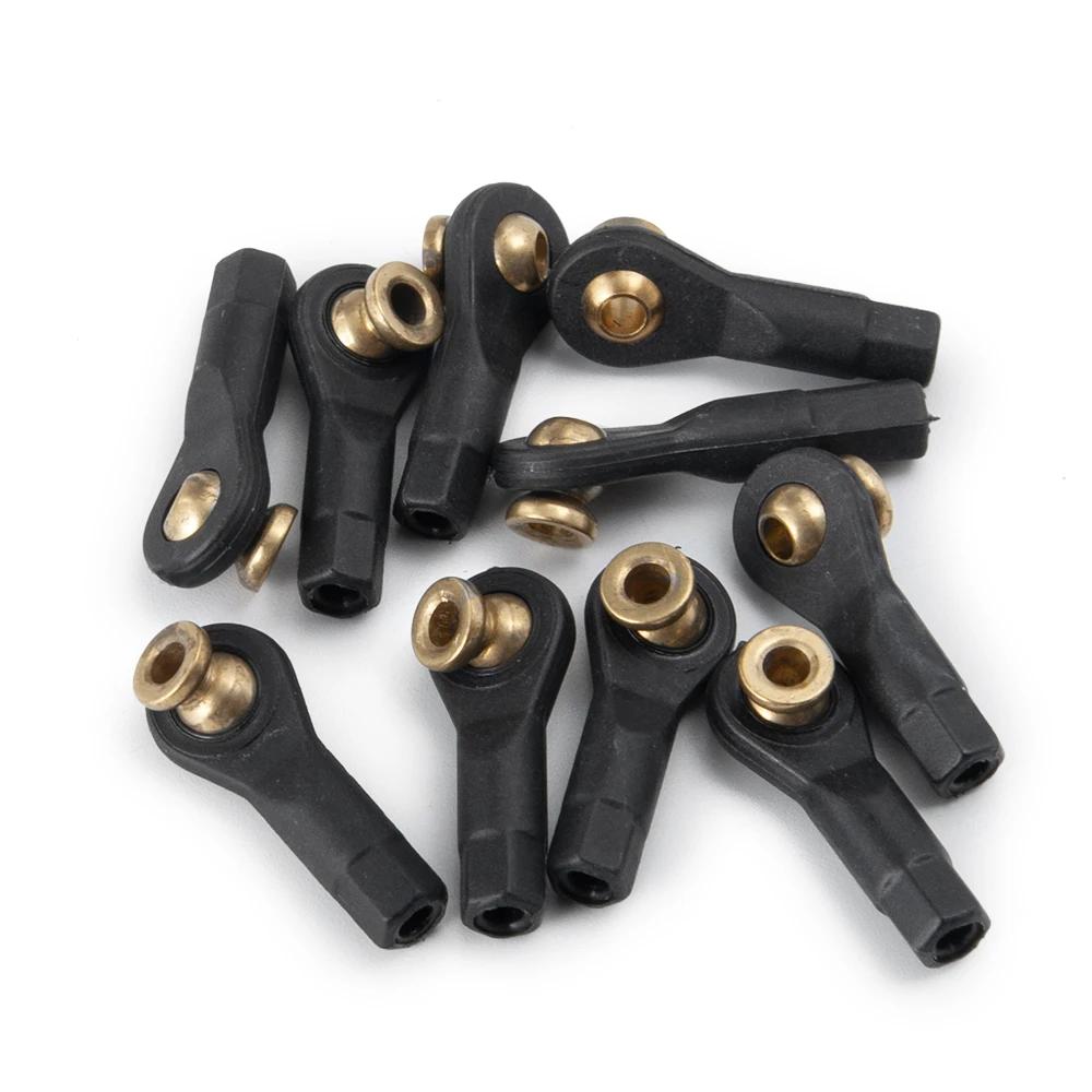 AXSPEED 10 pièces en plastique M2 M3 embout de tige rotule 19/26/27/30mm pour 1/10 RC voiture sur ch