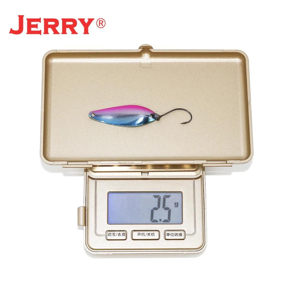 Jerry Lacerta pêche spinning cuillère leurres 1.9g 2.5g Aera truite pêche à la traîne crochets simpl