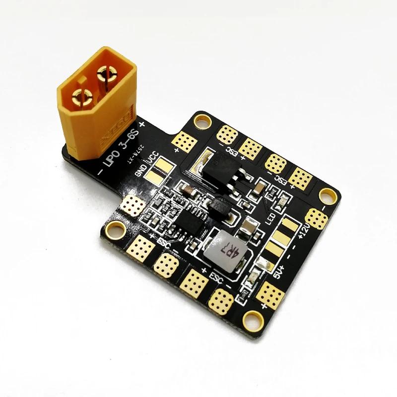 Hub d'alimentation 30,5x30,5mm 3-6S PDB XT60, carte de Distribution d'énergie PDB-XT60 avec BEC 5V/1