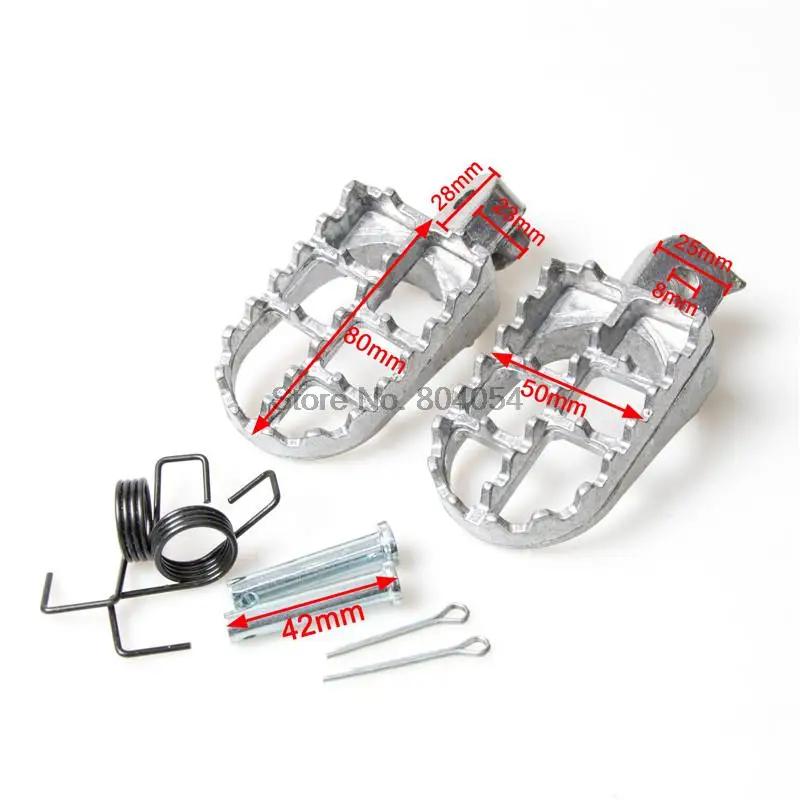 Repose-pieds de moto pour Suzuki, repose-pieds pour Suzuki DL650 V-Strom 2004-2012, Yamaha PW50, PW8