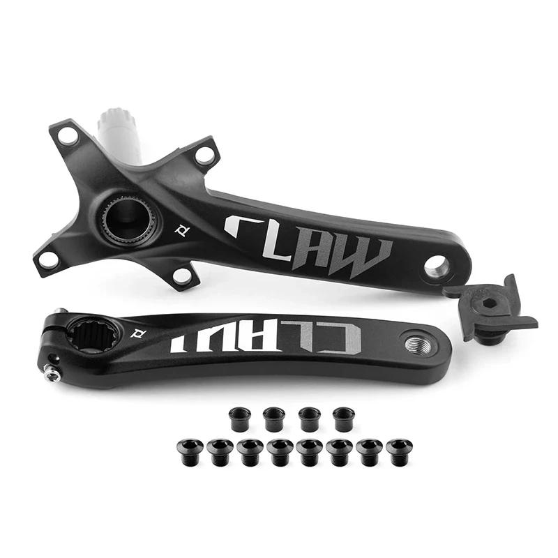 Pédalier double Prowheel Hollowtech pour VTT - Manivelle intégrée 104 BCD 32/34/36T bielles légères