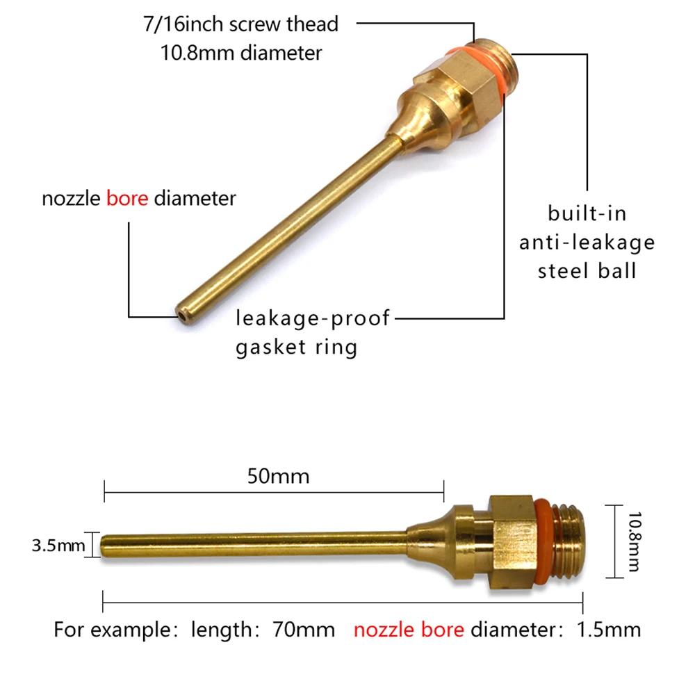 Accessoires de buse de pistolet à colle Matériau en cuivre, adapté au pistolet à colle thermofusible