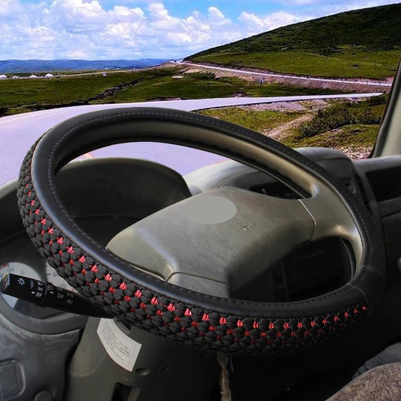 Couvre-volant de voiture en soie glacée pour camion, pour 36 38 40 42 45 47 50 CM, accessoires autom