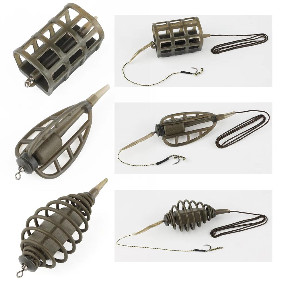 W.P.E carpe accessoires de pêche méthode mangeoire 40g-80g plate-forme cheveux Europe carpe poisson 