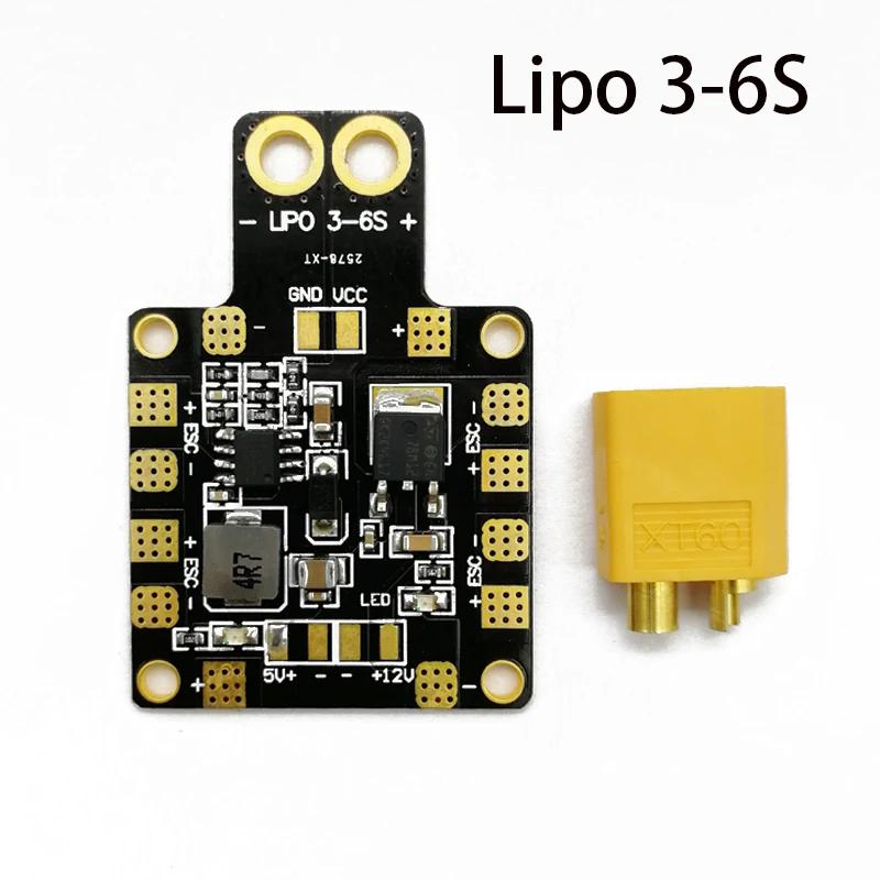 Hub d'alimentation 30,5x30,5mm 3-6S PDB XT60, carte de Distribution d'énergie PDB-XT60 avec BEC 5V/1