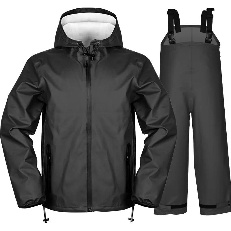 Combinaison de pluie imperméable pour moto, imperméable et pantalon, Poncho, veste, équitation, vélo