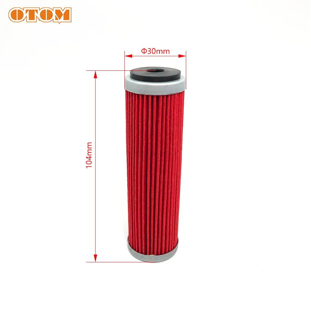 OTOM – filtre à huile et à carburant pour moto, accessoires pour moteur ZONGSHEN NC250 NC450 KAYO RX