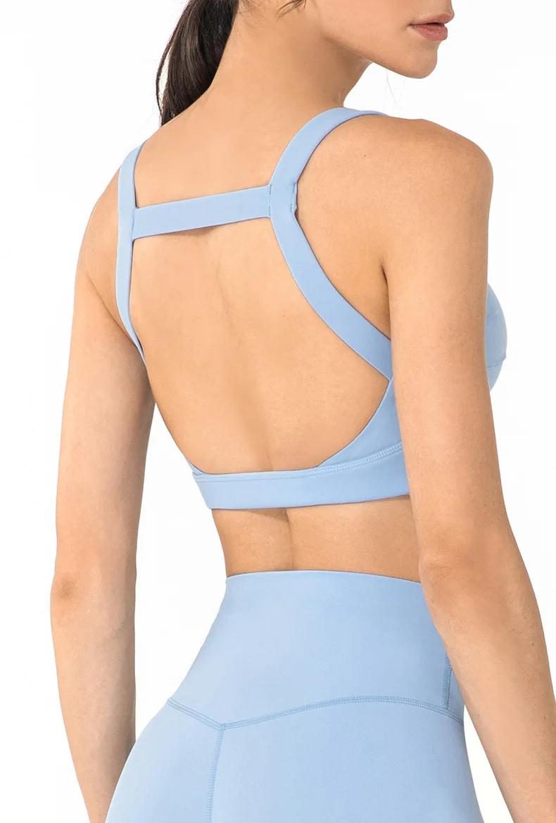 Soutien-gorge de Yoga pour femmes, Push-Up, soutien à fort Impact, sous-vêtements d'entraînement, ha