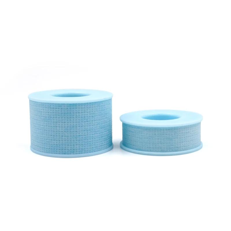 Bande de cils en Gel de Silicone Micropore Non tissé, respirante, résistante aux sensibles, bleue, s