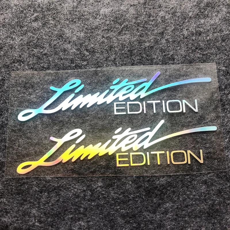 Lot de 2 autocollants réfléchissants édition limitée pour voiture, rétroviseurs et carrosserie, égal