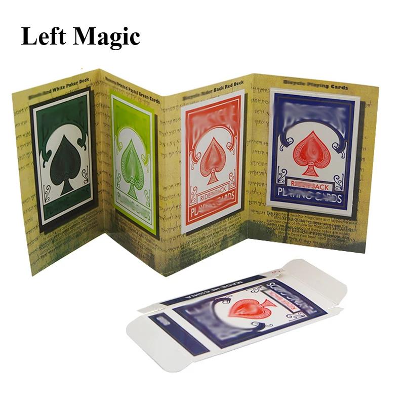 Jeu de cartes tours de magie 3D, publicité, tours de magie amusants, jeu de cartes, magicien, gros p