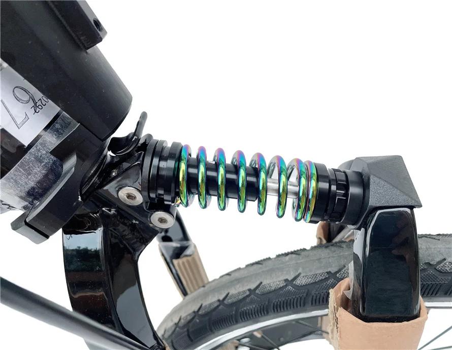 Amortisseur Litepro pour Birdy vélo pliant - Ressort titane réglable pour un confort ultime en ville