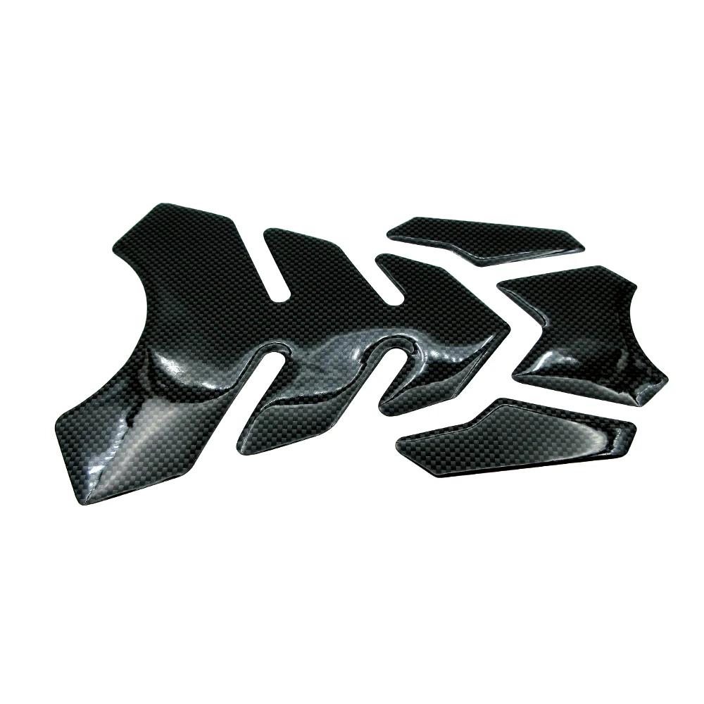 Autocollant d'aspect en Fiber de carbone pour moto, autocollant de couverture de bouchon de réservoi