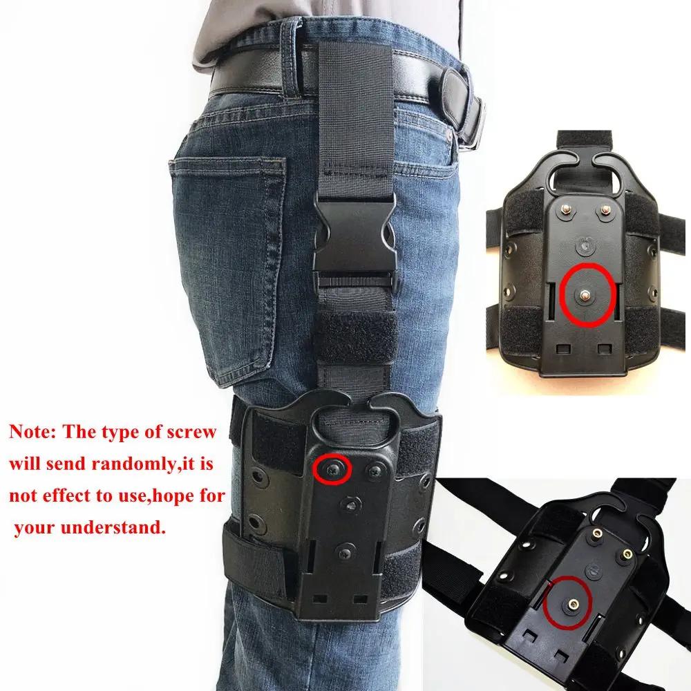 P226/1911/GL 17 19/M9/USP étui pour pistolet universel plate-forme de jambe tombante accessoires pou
