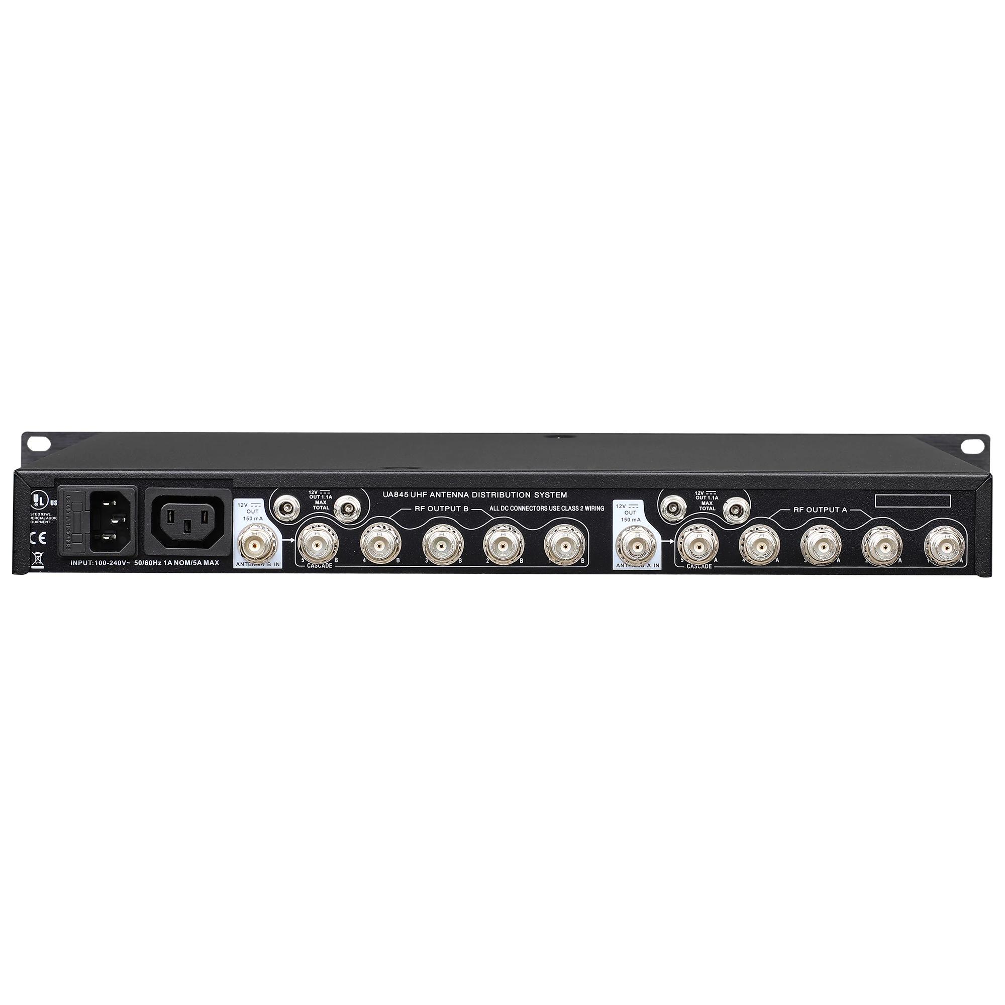 Leicozic – distributeur de Signal RF, système de Distribution d'antenne, Microphone sans fil UA845-U