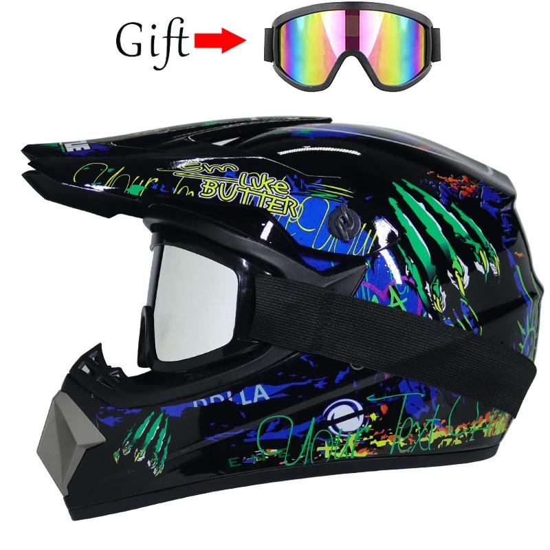 Casque de moto pour enfants, tout-terrain, pour la descente, AM ou DH cross