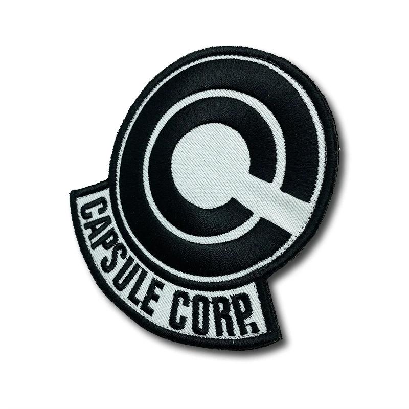 CAPSULE CORP patchs haute qualité brodé tactique militaire Badge crochet boucle brassard 3D bâton su