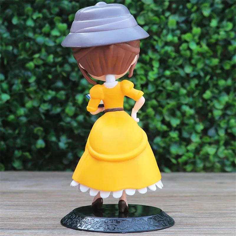 Q Posket mignon grands yeux raiponce jenny sirène princesse PVC Anime poupées à collectionner Q Vers
