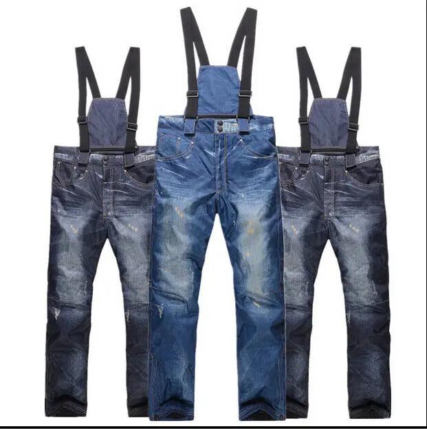 Nouveaux pantalons de neige imperméables et chauds pour hommes adultes, pantalons de ski, de snowboa