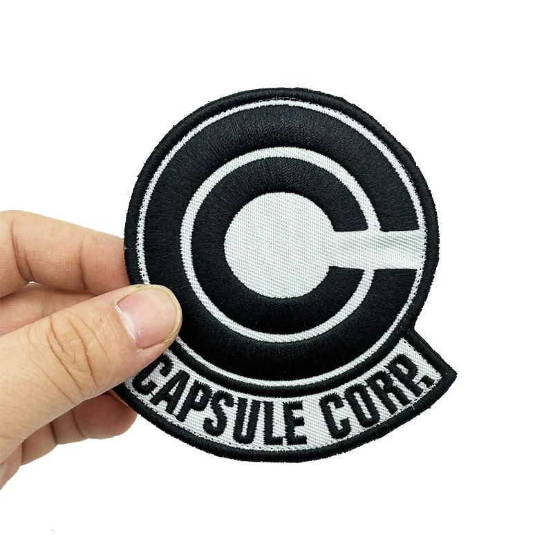 CAPSULE CORP patchs haute qualité brodé tactique militaire Badge crochet boucle brassard 3D bâton su