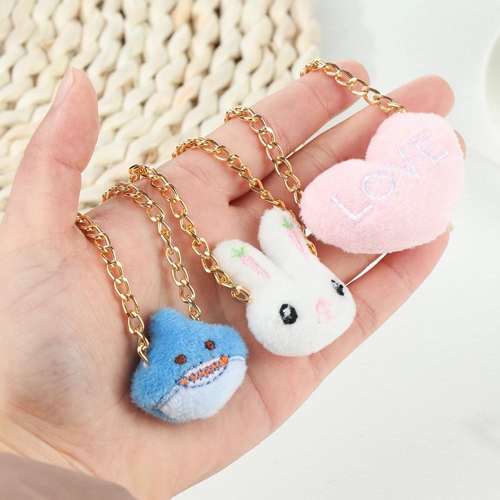 Sacs à beurre en peluche d'animaux de dessin animé, sac l'inventaire, sac à main pour vêtements, acc