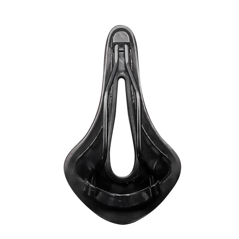Selle de vélo en cuir PU, Design creux respirant, siège doux et confortable, vtt, vélo de route, cou