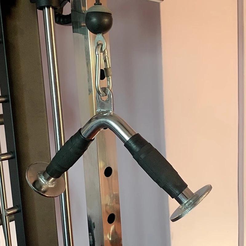 Rameur de câble de poulie de barre en V, entraînement de gymnastique à domicile, accessoire de rêves