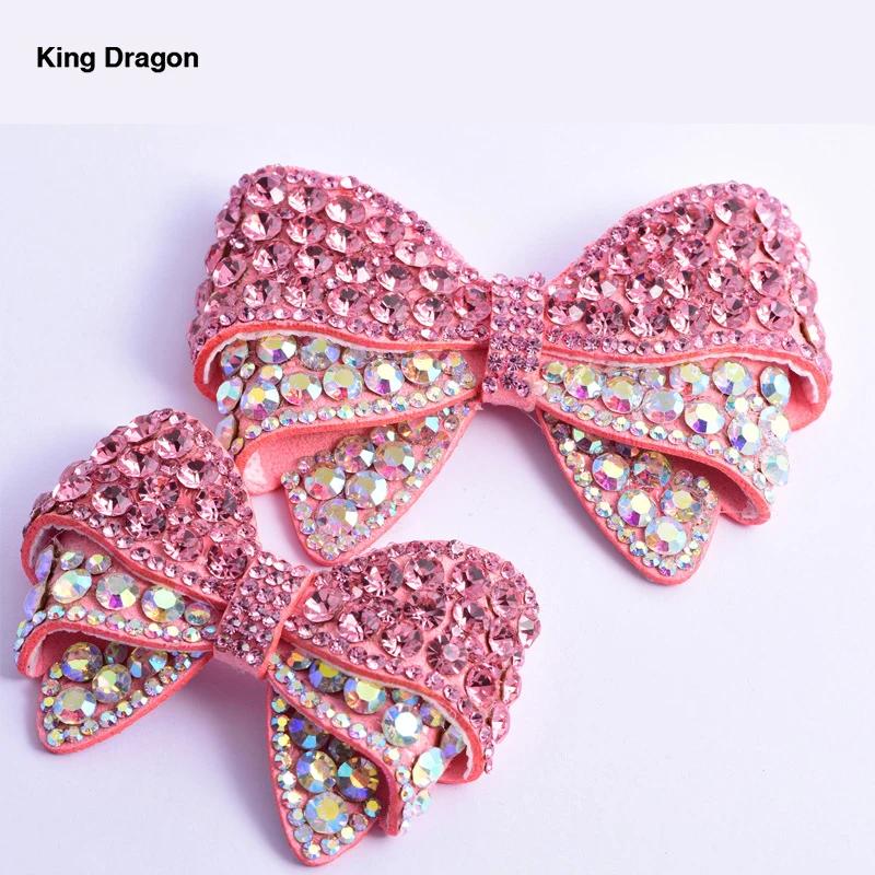 Nouveauté nœud papillon perlé broderie Patch patchs de bande dessinée pour chapeaux sac Badges Appli