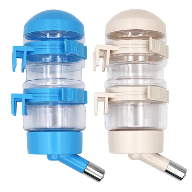 Bouteille d'eau suspendue pour animaux de compagnie, 400ml, 1 pièce, distributeur automatique d'eau 