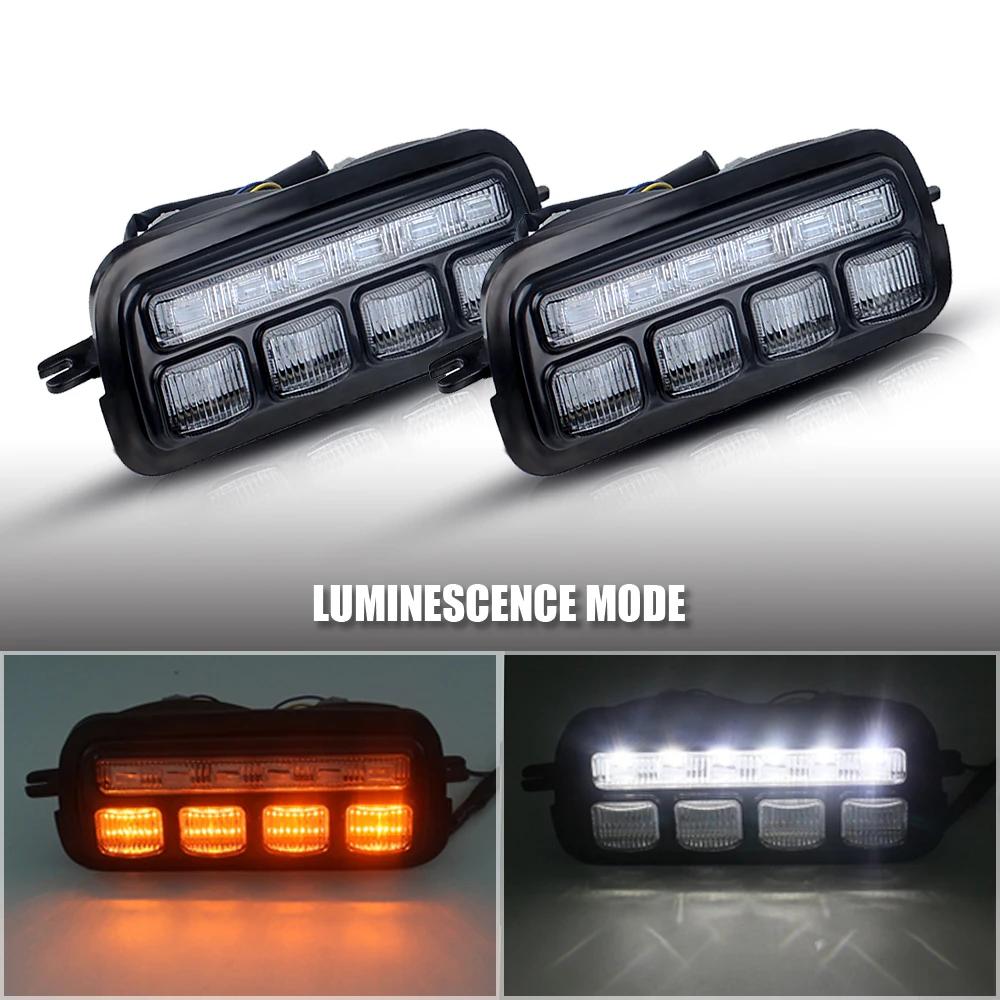 Paire de feux de virage latéraux LED, accessoires de voiture, pour Lada Niva 4x4 1995 + avec clignot