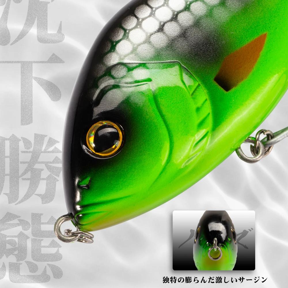 Hunthouse curseur plombs Leurres de pêche VIB Jerkbaits 70mm 100mm coulant Variable manivelle Leurre