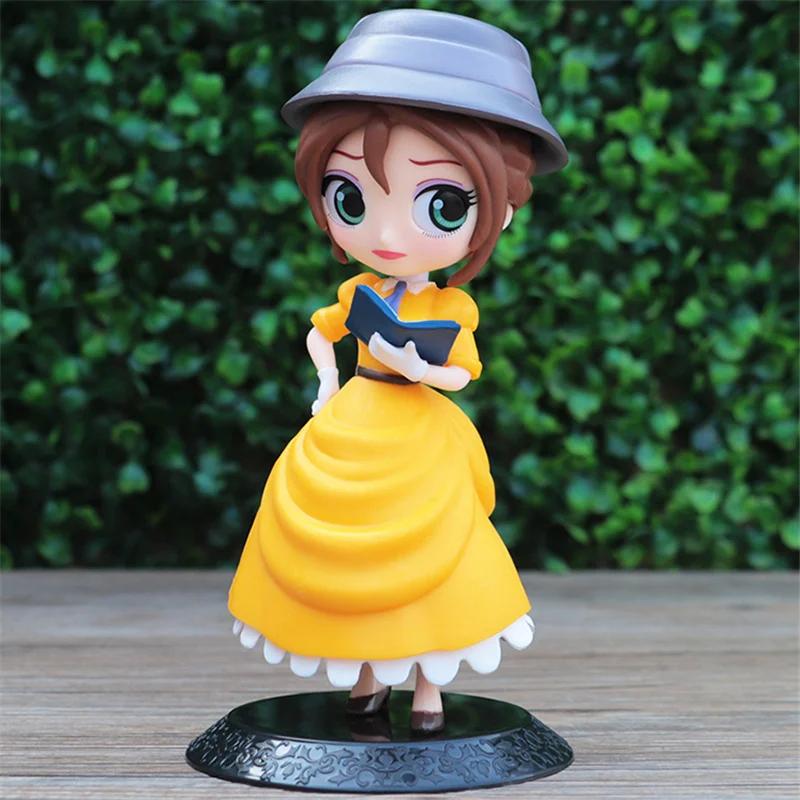 Q Posket mignon grands yeux raiponce jenny sirène princesse PVC Anime poupées à collectionner Q Vers