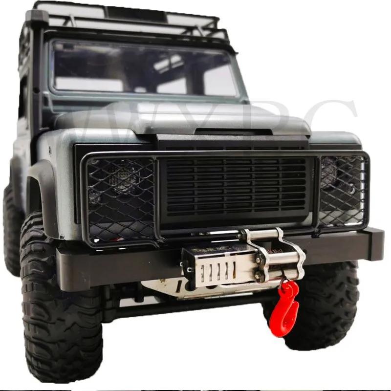 Pièces de rechange pour voiture RC modèle MN 1:12 D90 D91 99S, mise à niveau, armure avant en métal,