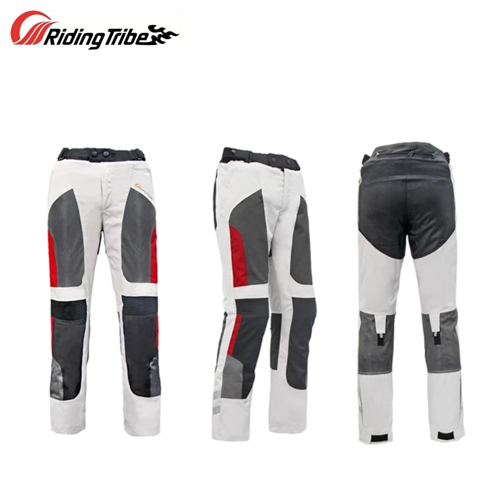 Pantalon de moto été respirant hiver chaud moto équitation pantalon de protection imperméable avec d