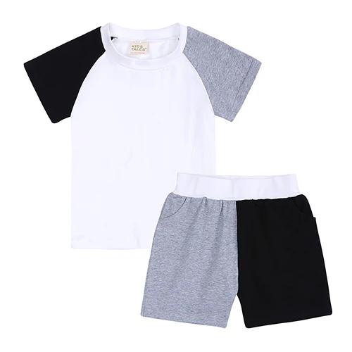 Survêtements pour enfants, ensembles de vêtements pour bébés garçons et filles, Shorts de couleurs c