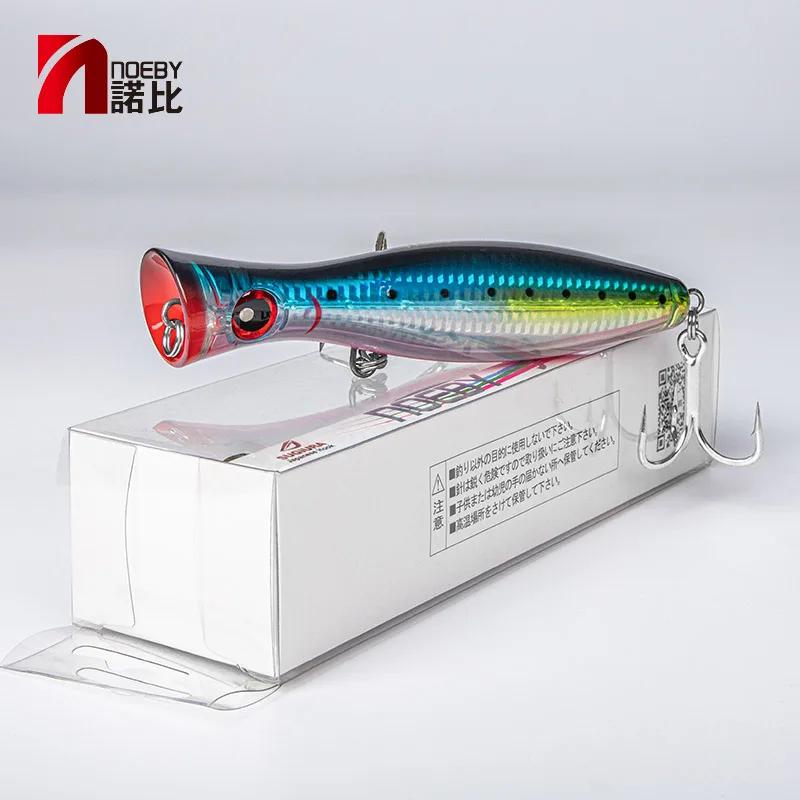Noeby Popper leurre de pêche 120mm 43g 160mm 78g 200mm 154g Topwater Wobblers eau salée appât dur ar